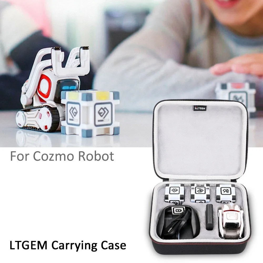 LTGEM жесткий чехол для переноски для Anki Cozmo или Cozmo Коллекционное издание робот-черный