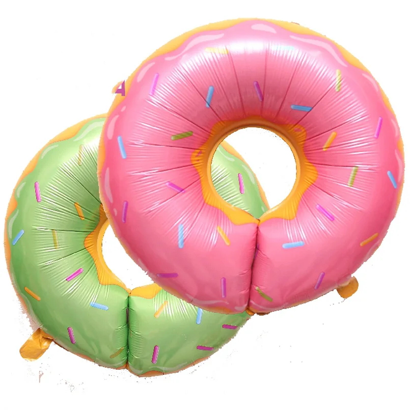 3 шт большие Конфеты Пончик леденец тема гелиевая фольга шары круглые детский душ