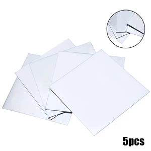 Цинковый лист высокой чистоты, 100x100x0,5 мм, фольга из чистого цинка Zn лист металла для аксессуаров для электроинструментов, 5 шт.