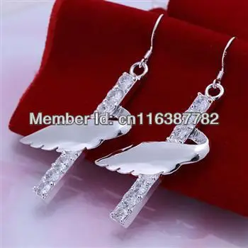 LQ-E197 Free Shipping wholesale lots 925 silver fashion jewelry earrings on sale fdka nura wmaa | Украшения и аксессуары