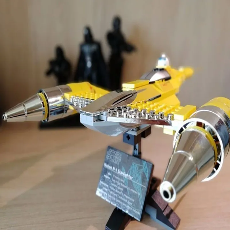 Новый 05060 серия войны Naboo сборный истребитель орфографические вставки