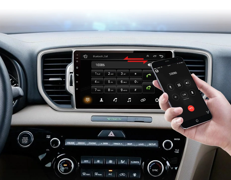 AWESAFE for KIA Sportage 4 KX5 Car Radio Multimedia video player GPS No 2din 2 din Android 8.1 2G+32G