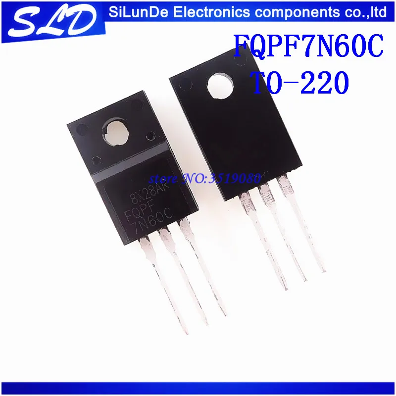 

Free Shipping 50pcs/lot FQPF7N60C 7N60C TO220 TO-220 new and Original IN STOCK