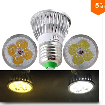 MR16 GU 5 3 DC12V 12W светодиодные прожекторы лампы светильники 4x3W Бесплатная доставка |