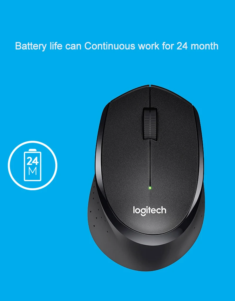 Logitech M330 Беспроводной Мышь игр 1000 Точек на дюйм Оптический немой мыши USB Gamer Мышь