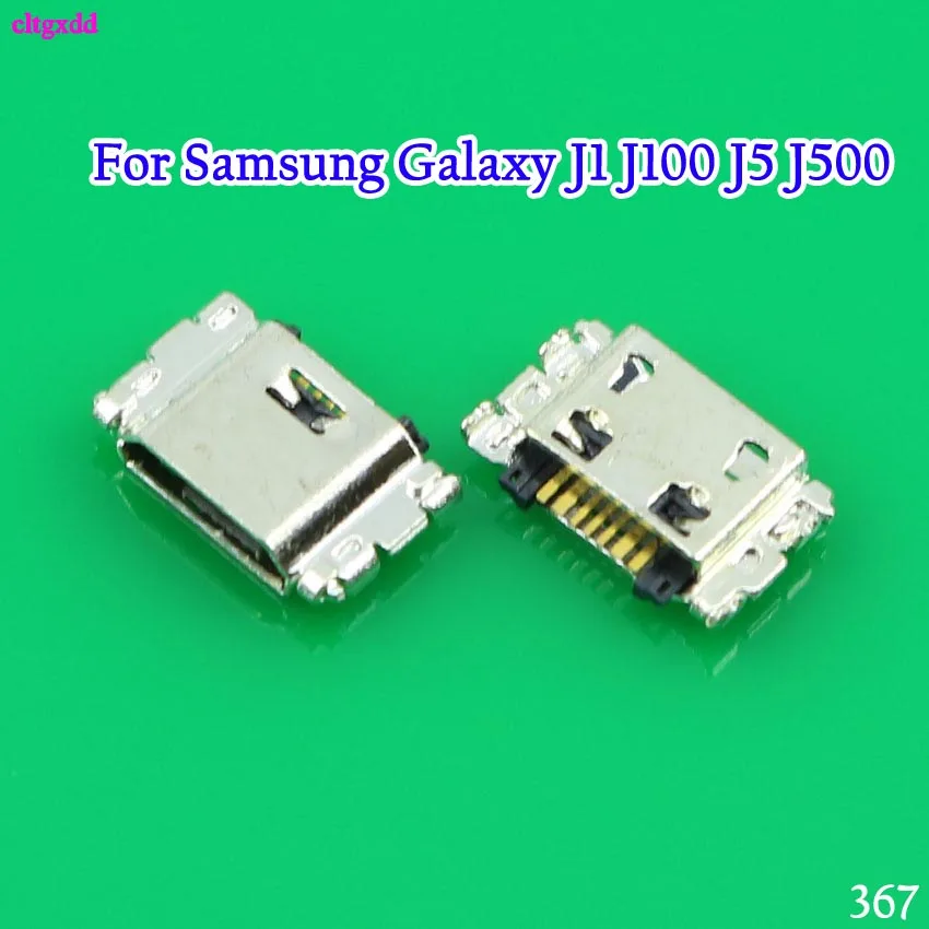 50 шт./лот для Samsung Galaxy J1 J100 J5 J500 J7 J700 J3 2016 J300 J320 T350 T355C USB зарядка док-станция разъем