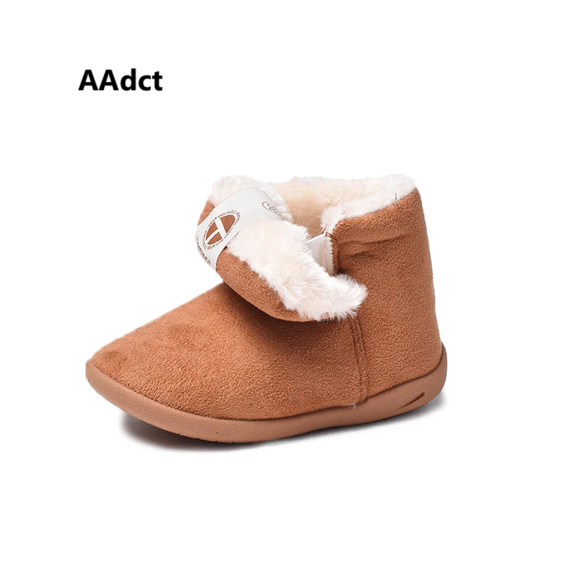 AAdct Cotton warm snow baby boots New fashion short for little boys 2018 Winter kids | Детская одежда и обувь