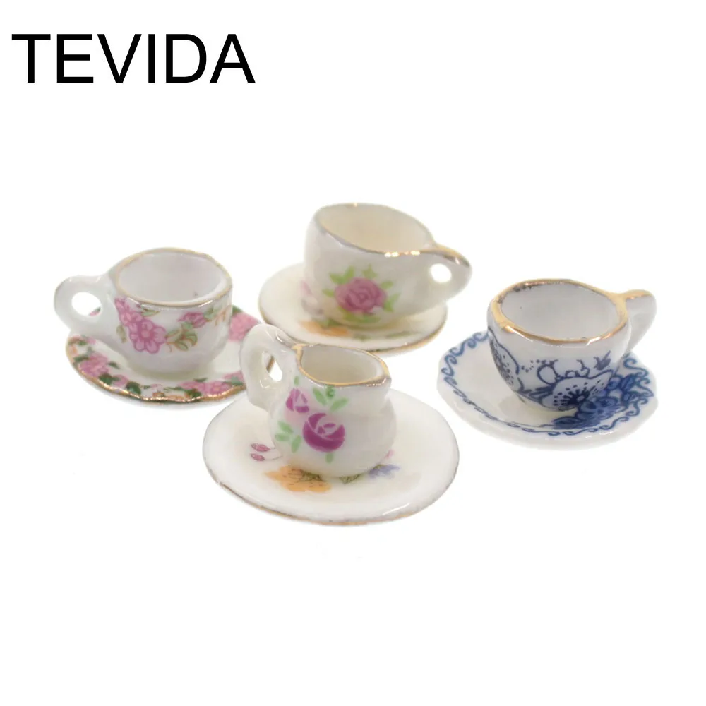 Tevida Q51 10 шт Мини фарфоровая керамическая чашка чайник бусины/DIY серьги