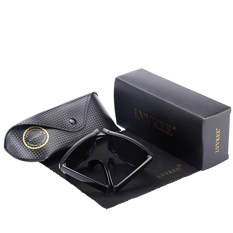 LVVKEE Classic Brand polarized folding Sunglasses Men Women driving Male Sun Glasses Outdoors sport Sunglass gafas oculos De Sol |