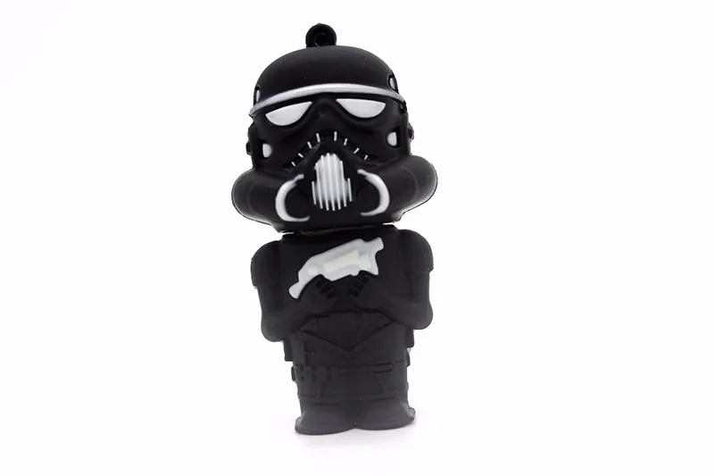 SHANDIAN мультфильм Звездные войны флеш-накопитель R2D2 Флешка Дарт Вейдер 4 ГБ 8 ГБ 16 ГБ 32 ГБ 64 Гб usb флеш-накопитель флеш-карта памяти U диск