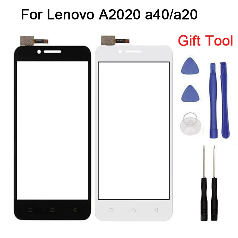Сенсорный сенсор для lenovo Vibe A2020 a40 сенсорный экран стекло дигитайзер Передняя