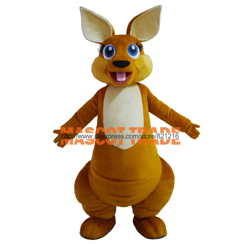 Взрослый Прекрасный талисман Кенгуру костюм Индивидуальный заказ маскарадный