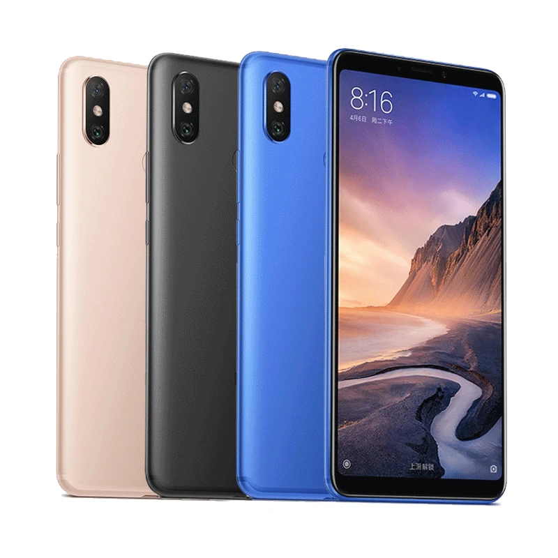 Глобальная версия оригинальный Xiaomi Mi Max 3 4 Гб оперативная память 64 Встроенная 6 9