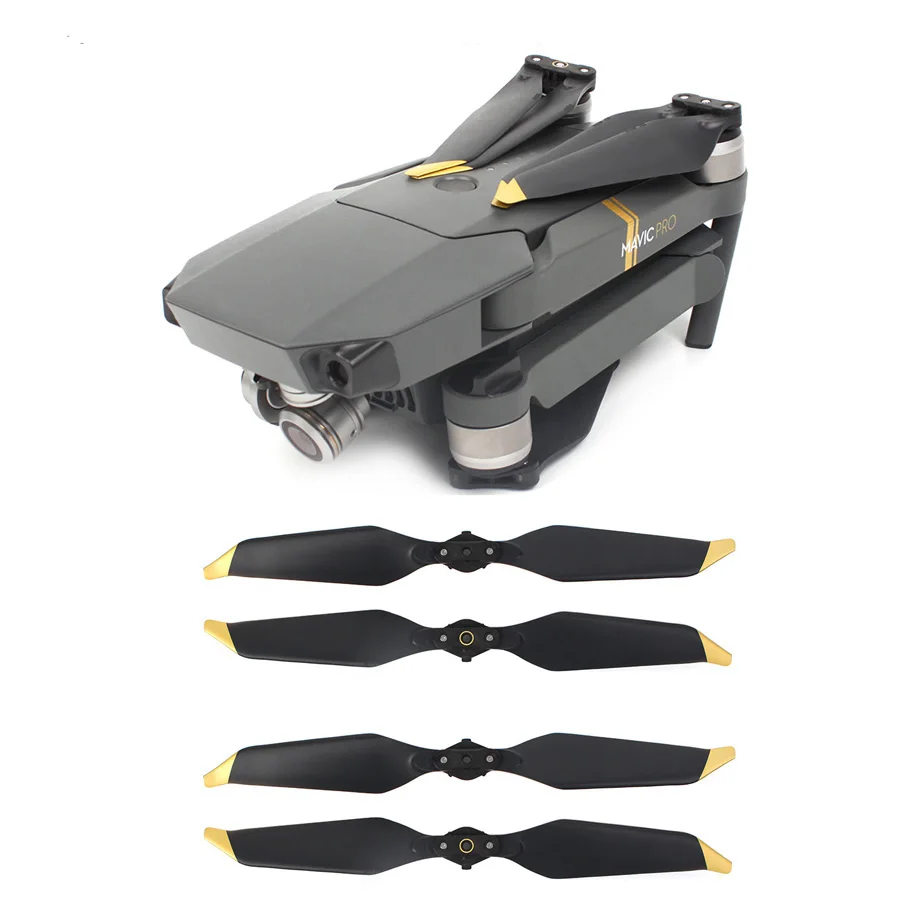 4 шт. 8331 пропеллер с низким уровнем шума для DJI Mavic PRO Platinum Drone Quick Release Props запасные