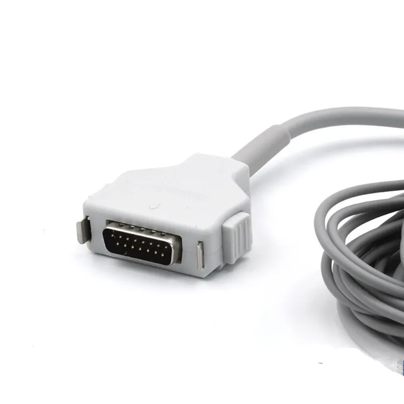 Бесплатная доставка совместимый для Fukuda ECG кабель с 10 проводами FCP 7411 FX 7402/FX 2111 2155