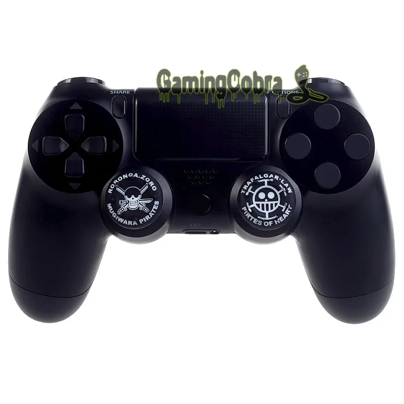 4 шт. силиконовые ручки для ремонта с рисунком PS4 Pro Slim/для Xbox One X S Elite/для