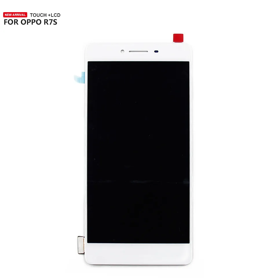 Для Oppo R7S сенсорный экран дигитайзер стекло ЖК дисплей в сборе с рамкой