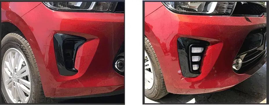 2018 ~ 2019 год фары для Kia Пегас Дневной светильник ceed автомобильные аксессуары