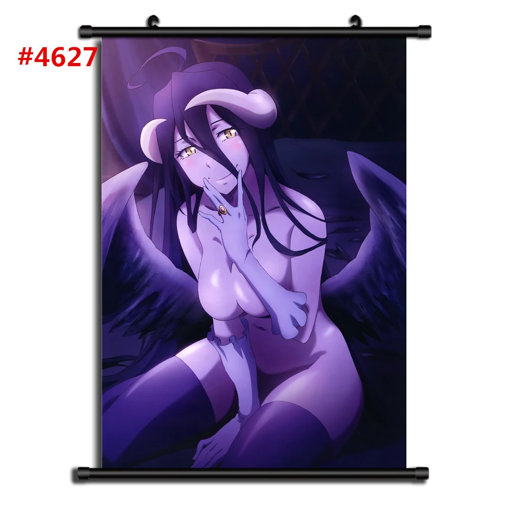 4627 Overlord Anime Manga Wall Poster Scroll Home Decoration Wall Art - Цвет: 4627