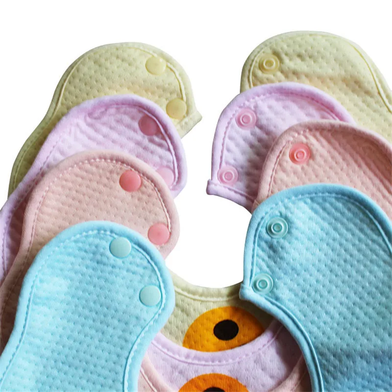 4PCS Baby Bibs Scarf Boys Girls Feeding Smock Infant Towel Burp Cloths Round Neck 360 Degree Random Color | Детская одежда и обувь