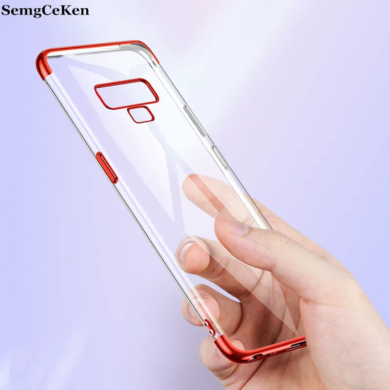 Роскошный чехол SemgCeKen для samsung galaxy NOTE 8 9 5 note8 note9 note5 Ультратонкий силиконовый