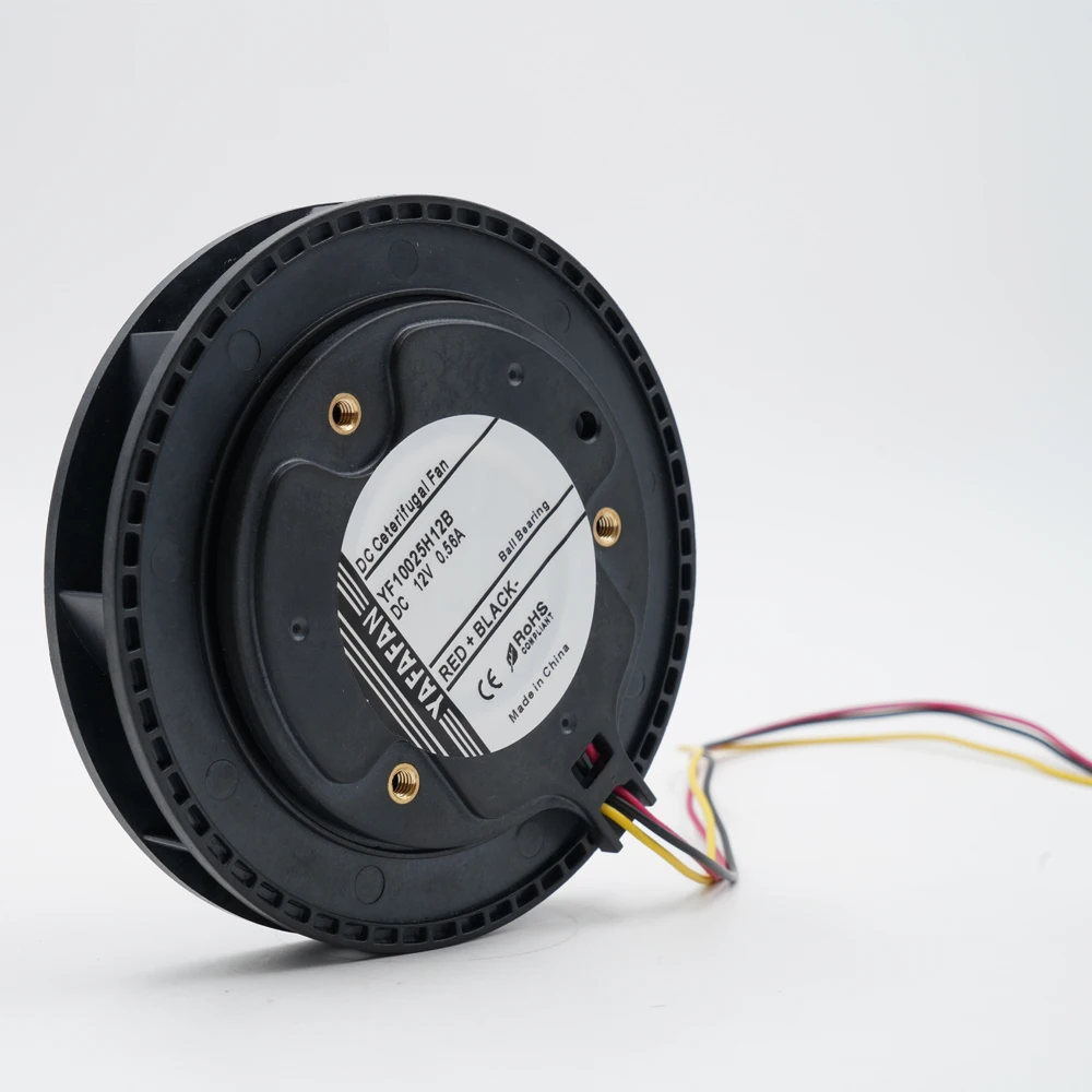 10025 DC 12V бесшумный центробежный вентилятор бесщеточный двигатель постоянного