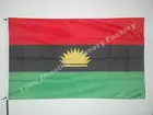 Флаг Biafra 150X90cm (3x5FT) 120g 100D полиэстер двойная строчка Высокое качество Бесплатная доставка