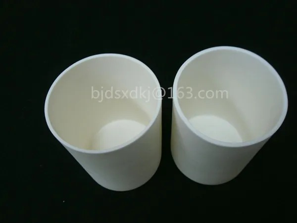 99.3% глиноземный тигель с крышками/90 мл/цилиндрический корундовый