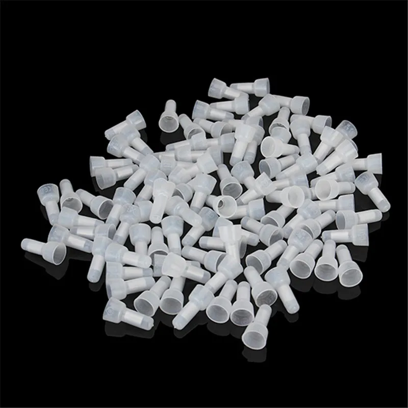 Excellway100pcs терминалы давление линейная крышка провода соединитель проводки соска