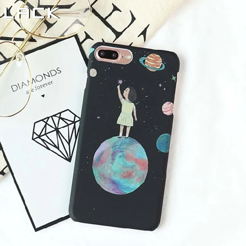 Чехол для iphone 7 6 s 8 Plus 5 5S звездное небо Вселенная жесткий матовый чехол X|case for