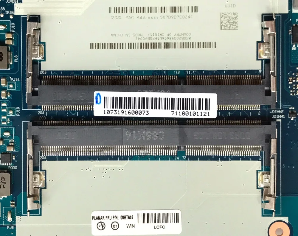 Refurbished Wholesale Motherboard For Lenovo E550 with i7-5500U CPU DDR3L AITE1 NM-A221 Testing Video Support | Компьютеры и офис