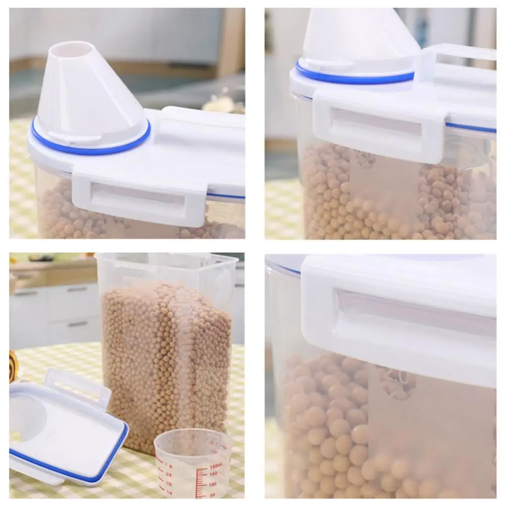 Кухонный ящик для хранения 2 кг герметичный борьбы с вредителями влагостойкий