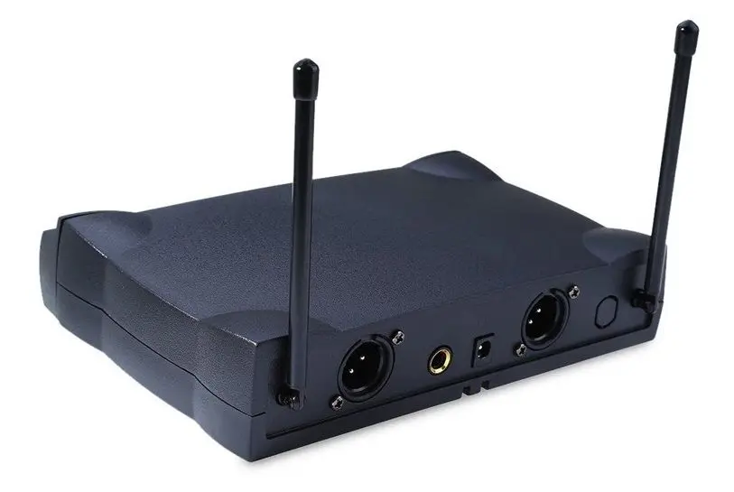 Профессиональный Двухканальный беспроводной микрофон Bolymic UHF чехол|wireless