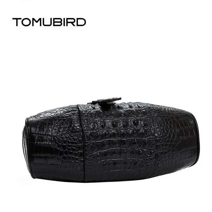TOMUBIRD женская сумка из воловьей кожи дизайнерская тисненой крокодиловой | Багаж и