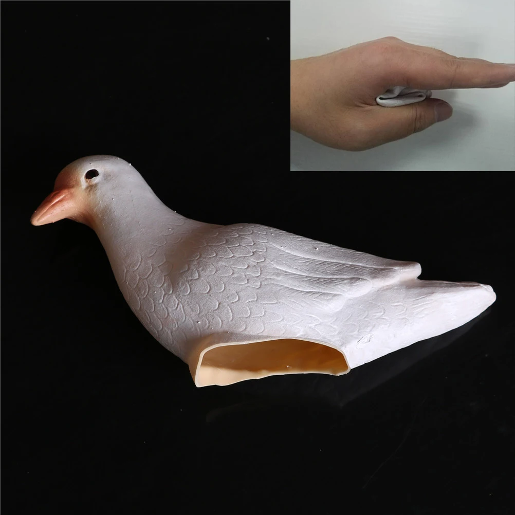 Funny Magic Living Latex Dove/Rubber Dove Prop Close-up Illusions Tricks Gimmick | Игрушки и хобби