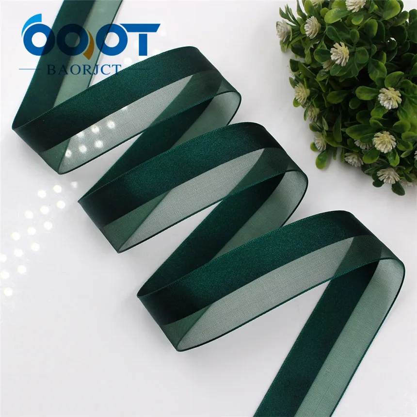 I-181103-104 OOOT BAORJCT I-181103-99, 25 мм 10 ярдов сплошной атлас+ Пряжа Ленты DIY ручной работы лук головной убор подарок обёрточная Бумага День рождения Свадебные украшения - Цвет: I-181103-104