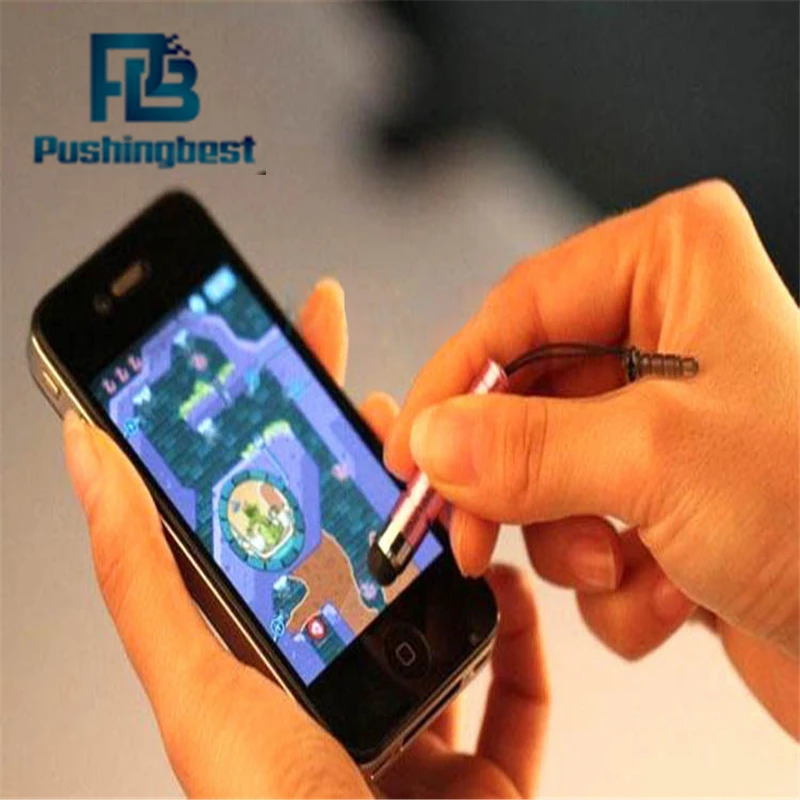 Мини Тонкий точечный стилус емкостный сенсорный микрофибра для ipad iphone смартфон