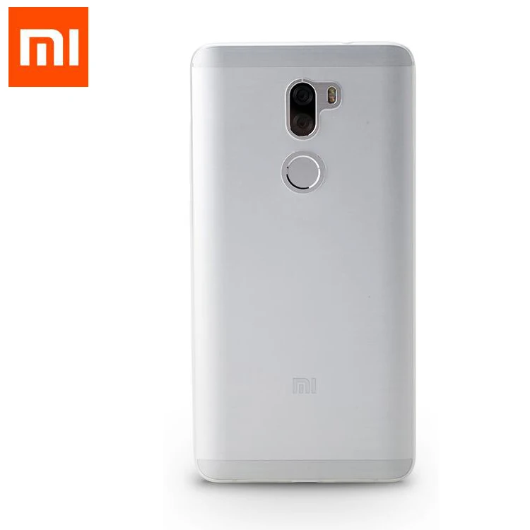 100% Оригинальный чехол для Xiaomi mi5S Plus mi 5s plus Мягкий Силиконовый ТПУ 360 полностью