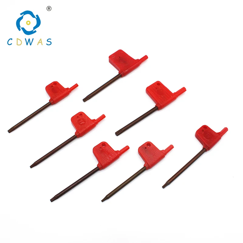 Ключ шестигранный T6/T7/T8/T9/T10/T15/T20 стандартный Torx для держателя инструментов с ЧПУ