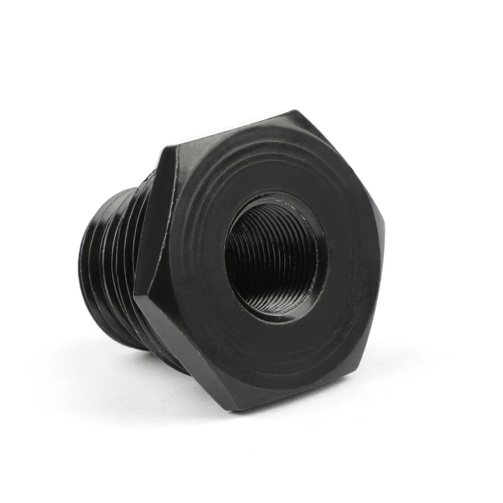 Chuang Qian Accessories Black Oil Filter Threaded Adapter 3/4-16 to 1/2-28 Automotive Fastener Cap Screw | Автомобили и мотоциклы