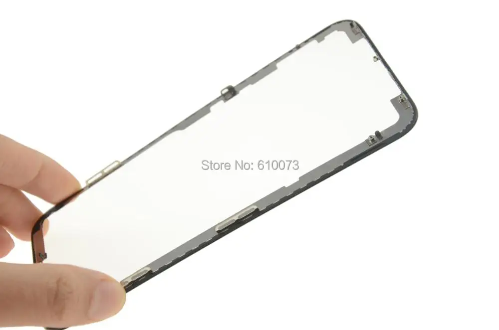 Внешнее стекло экрана с OCA+ средняя Рамка для iPhone X, XR, XS, Max, переднее стекло, линза для экрана, набор для замены 9 мл, B7000, клей