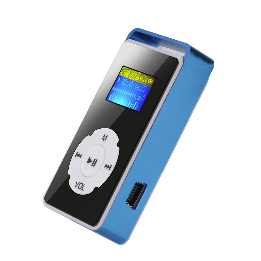 2PCS USB Mini Mp3-speler Lcd-scherm Ondersteuning 32 GB Nieuwe Ontwerp Micro SD/Tf-kaart Dropshipping April dropship YE12.7 | Электроника