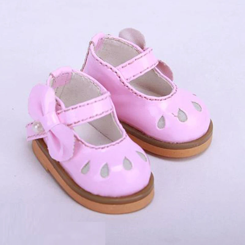 

One Pairs 1/6 Leather Doll Shoes BJD SD Dolls Accessories Creative Gifts Presents For Kids