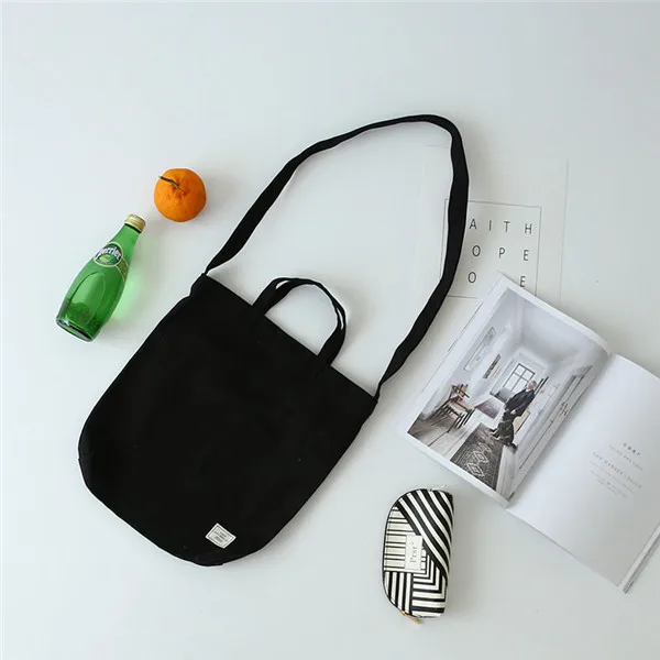 Хлопчатобумажная холщовая сумка-мессенджер YILE с 3 ремешками Экологичная