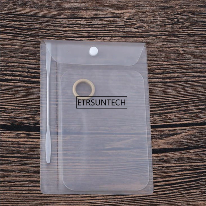 100 шт акриловая палитра уникальная прозрачная простая для рисования акварельной