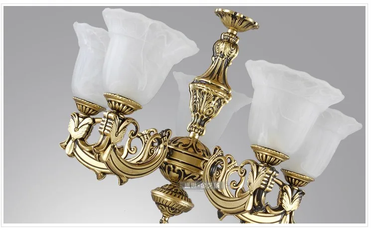 Бесплатная доставка Современная антикварная люстра лампа для спальни модная