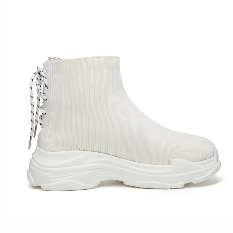 Женская парусиновая обувь черные повседневные кроссовки на шнурках белые