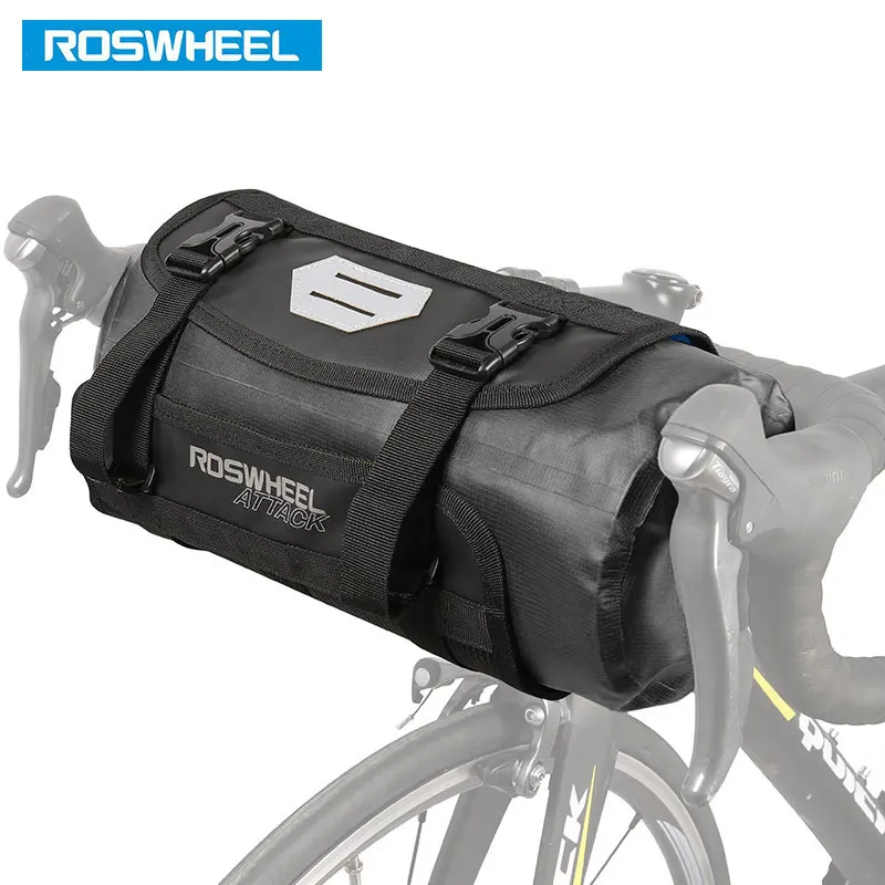 ROSWHEEL сухой 3 7L велосипедный руль передняя корзина водонепроницаемая сумка ПВХ
