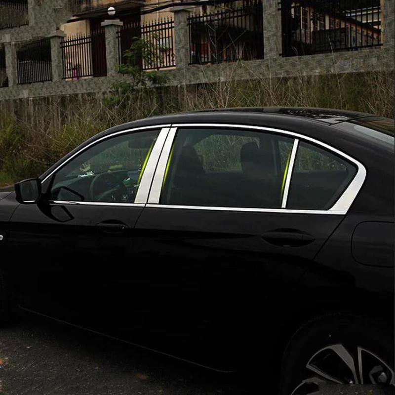 Оконные Планки из нержавеющей стали для Honda Accord 2008 2013 1 шт. аксессуары стайлинга