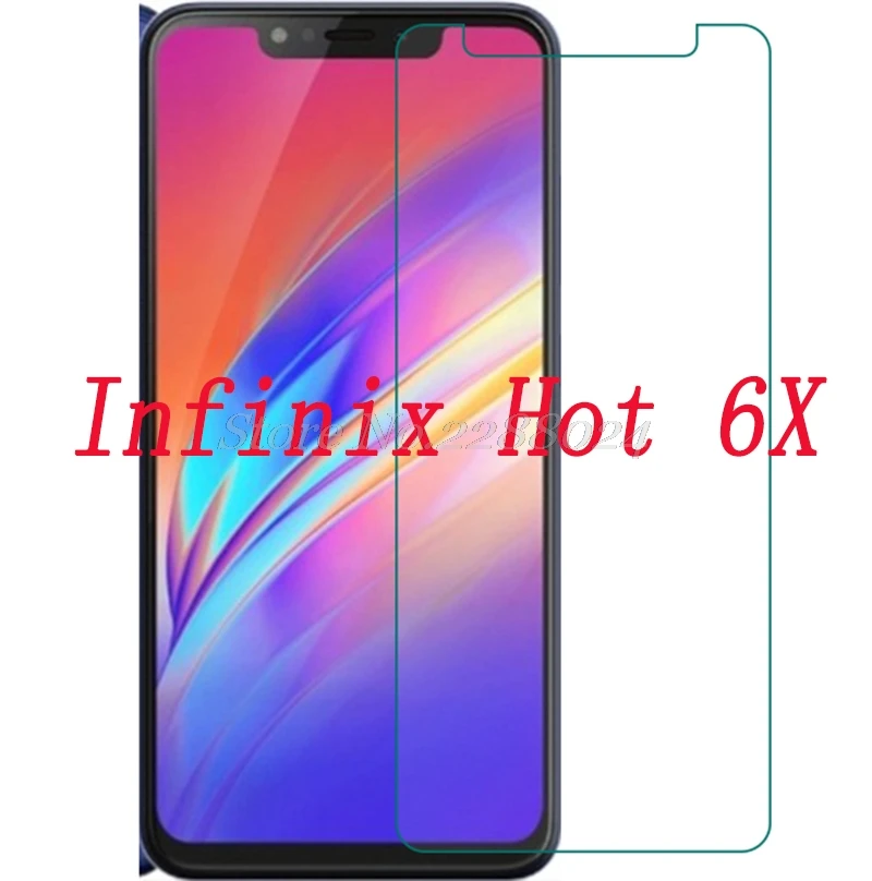 Закаленное стекло 9H для смартфона Infinix Hot 6X 6 2 дюйма Взрывозащищенная защитная